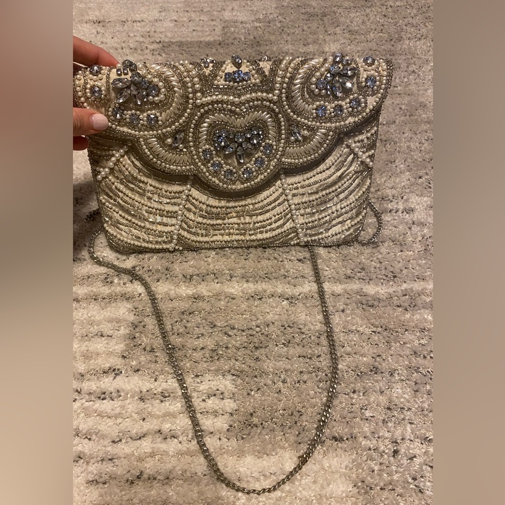 Beaded Crossbody Bag
